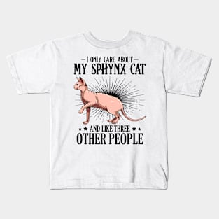 Sphynx Cat Kids T-Shirt